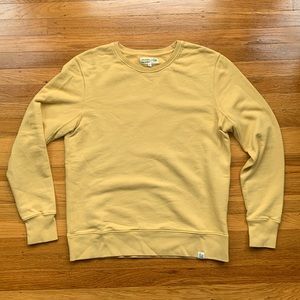 MERZ B. SCHWANEN crew sweatshirt basic corn small